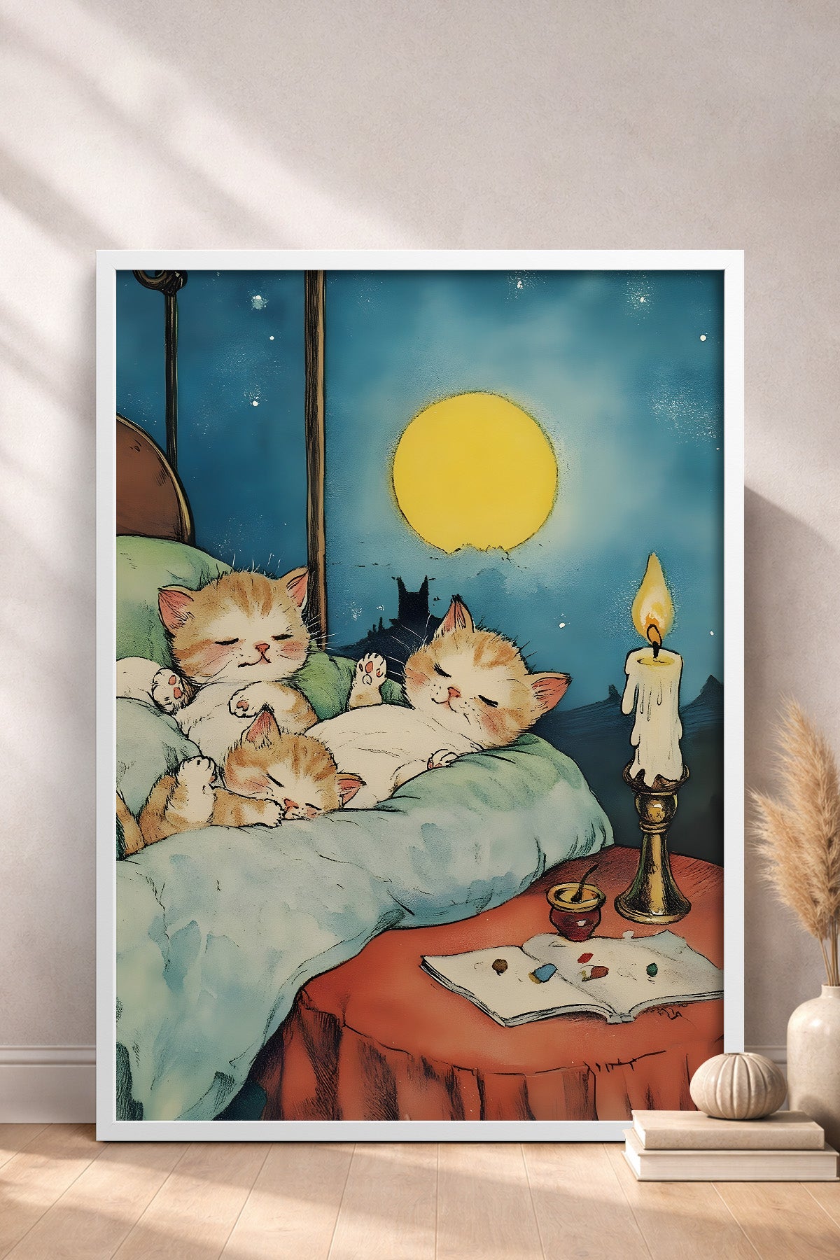 HOMEPACK Ay Işığı Uykusu Tablo  BEK-8708