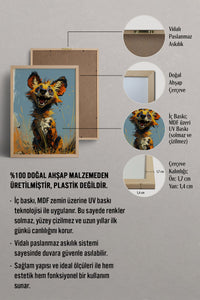 HOMEPACK Neşeli Vahşi Dost Tablo  BEK-8532