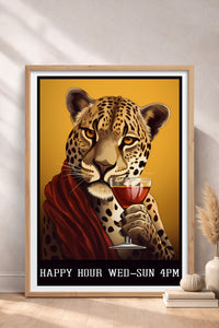 HOMEPACK Asil Leopar Tablo  BEK-8541