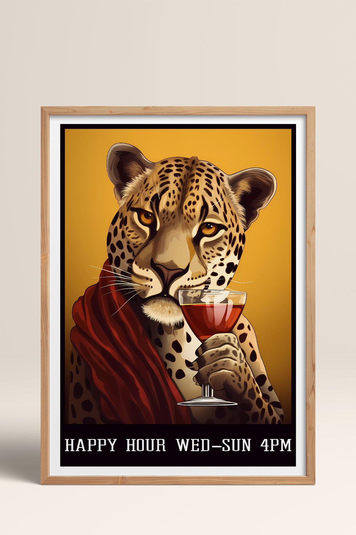 HOMEPACK Asil Leopar Tablo  BEK-8541