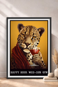 HOMEPACK Asil Leopar Tablo  BEK-8541