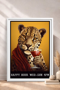 HOMEPACK Asil Leopar Tablo  BEK-8541