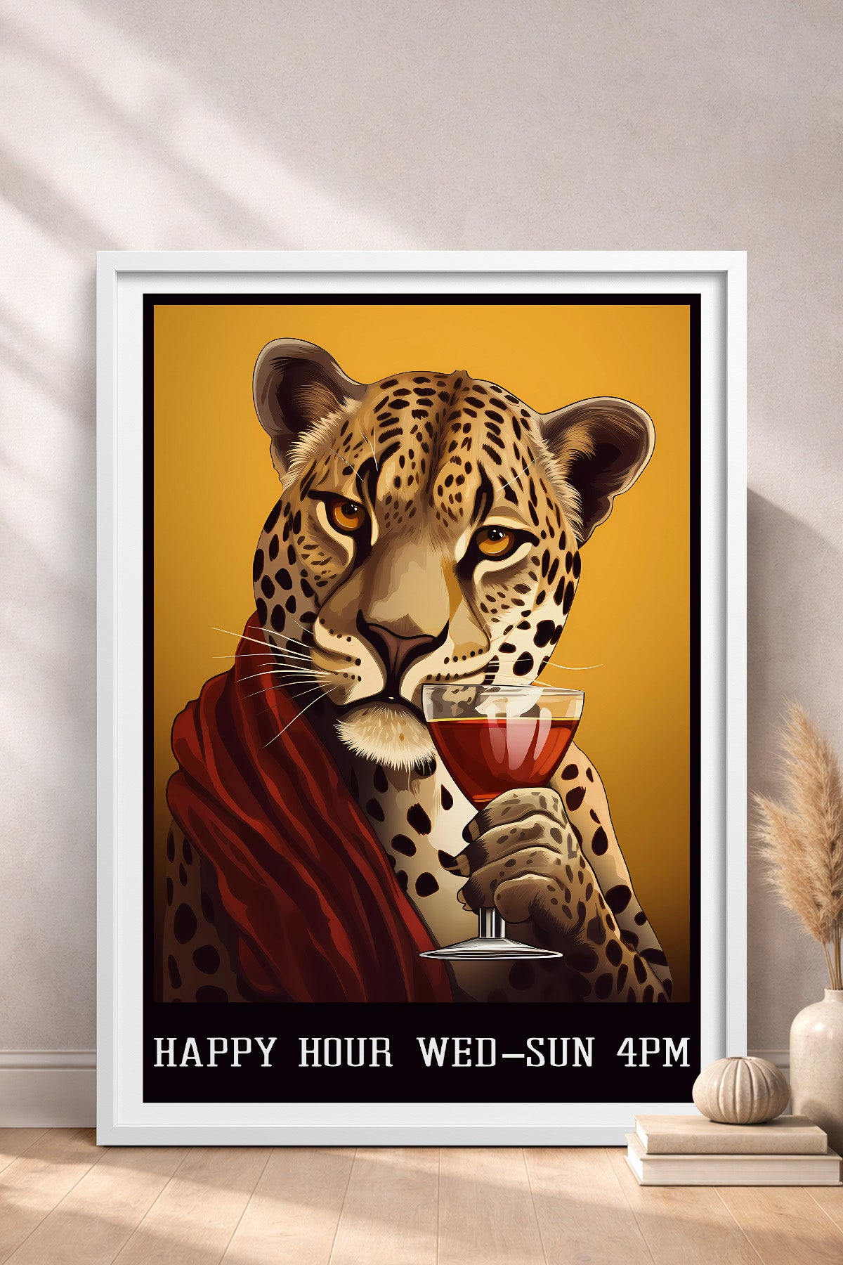 HOMEPACK Asil Leopar Tablo  BEK-8541
