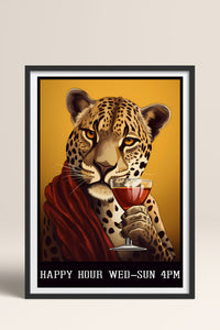HOMEPACK Asil Leopar Tablo  BEK-8541