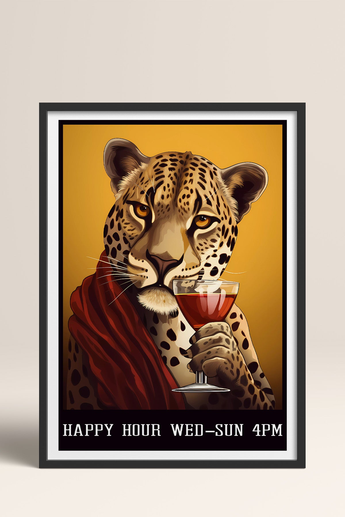 HOMEPACK Asil Leopar Tablo  BEK-8541