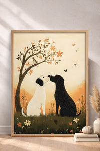 HOMEPACK Aşk Kokulu Patiler Tablo  BEK-8542