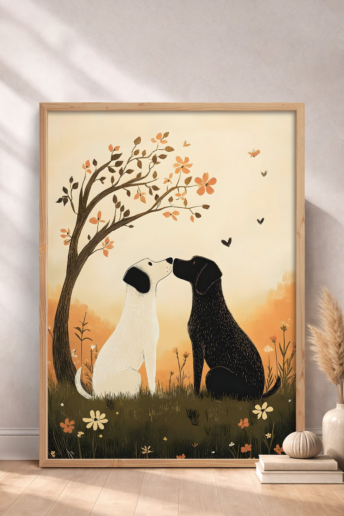 HOMEPACK Aşk Kokulu Patiler Tablo  BEK-8542