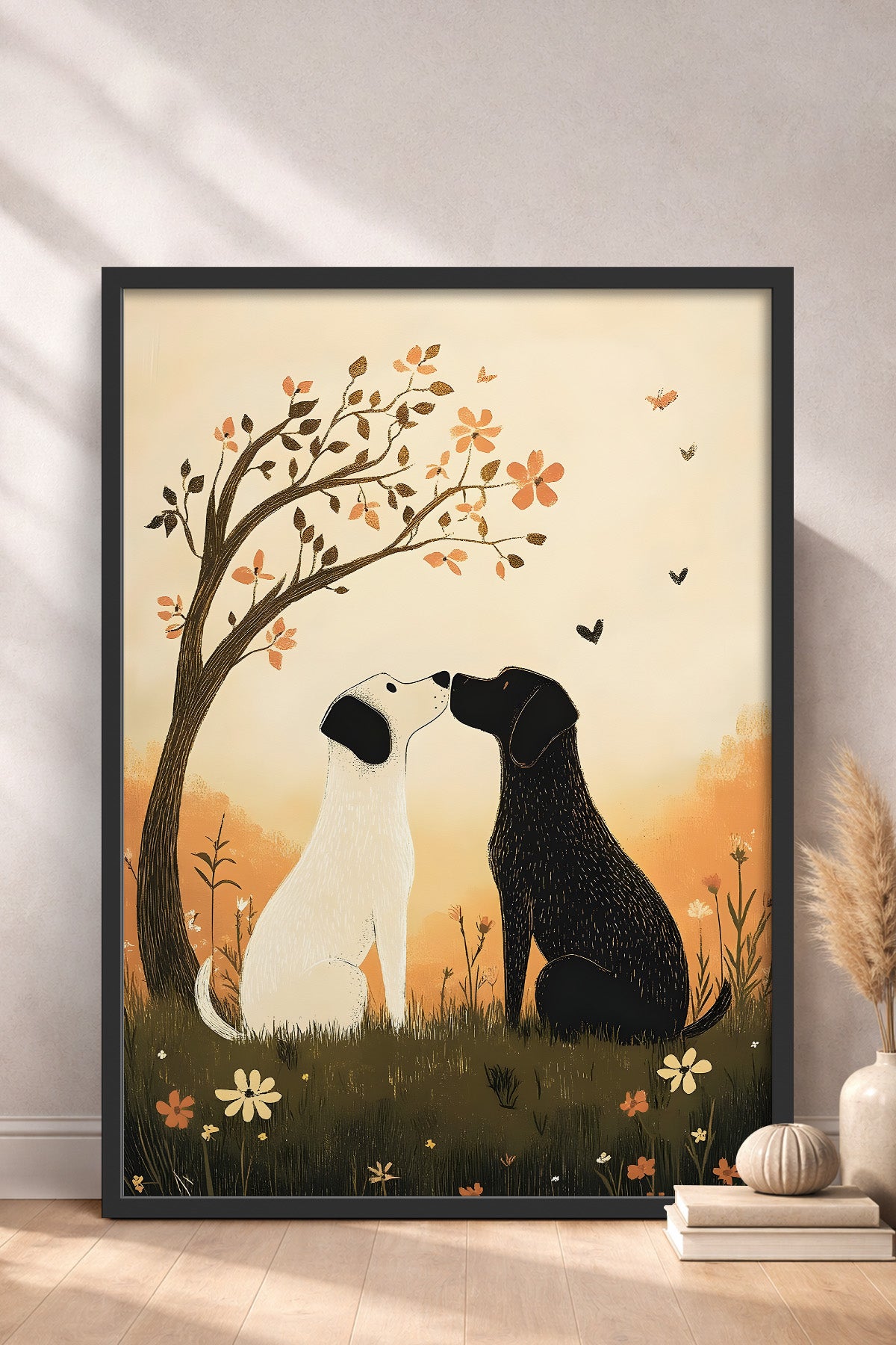 HOMEPACK Aşk Kokulu Patiler Tablo  BEK-8542