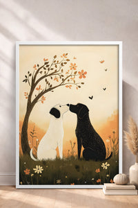 HOMEPACK Aşk Kokulu Patiler Tablo  BEK-8542