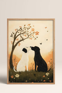 HOMEPACK Aşk Kokulu Patiler Tablo  BEK-8542
