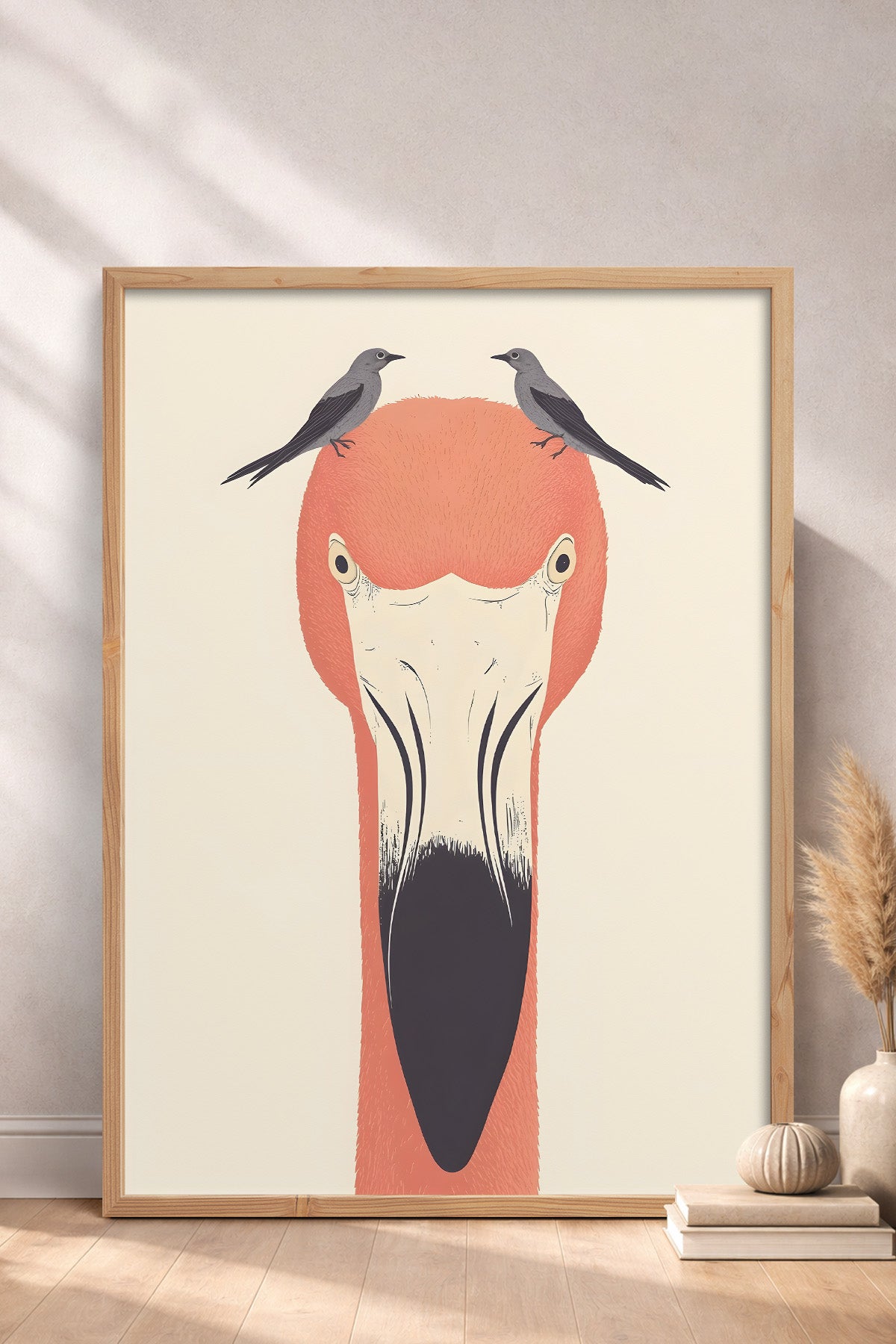 HOMEPACK Flamingo Bakışı Tablo  BEK-8543