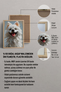 HOMEPACK Gülümseyen Pati Tablo  BEK-8548