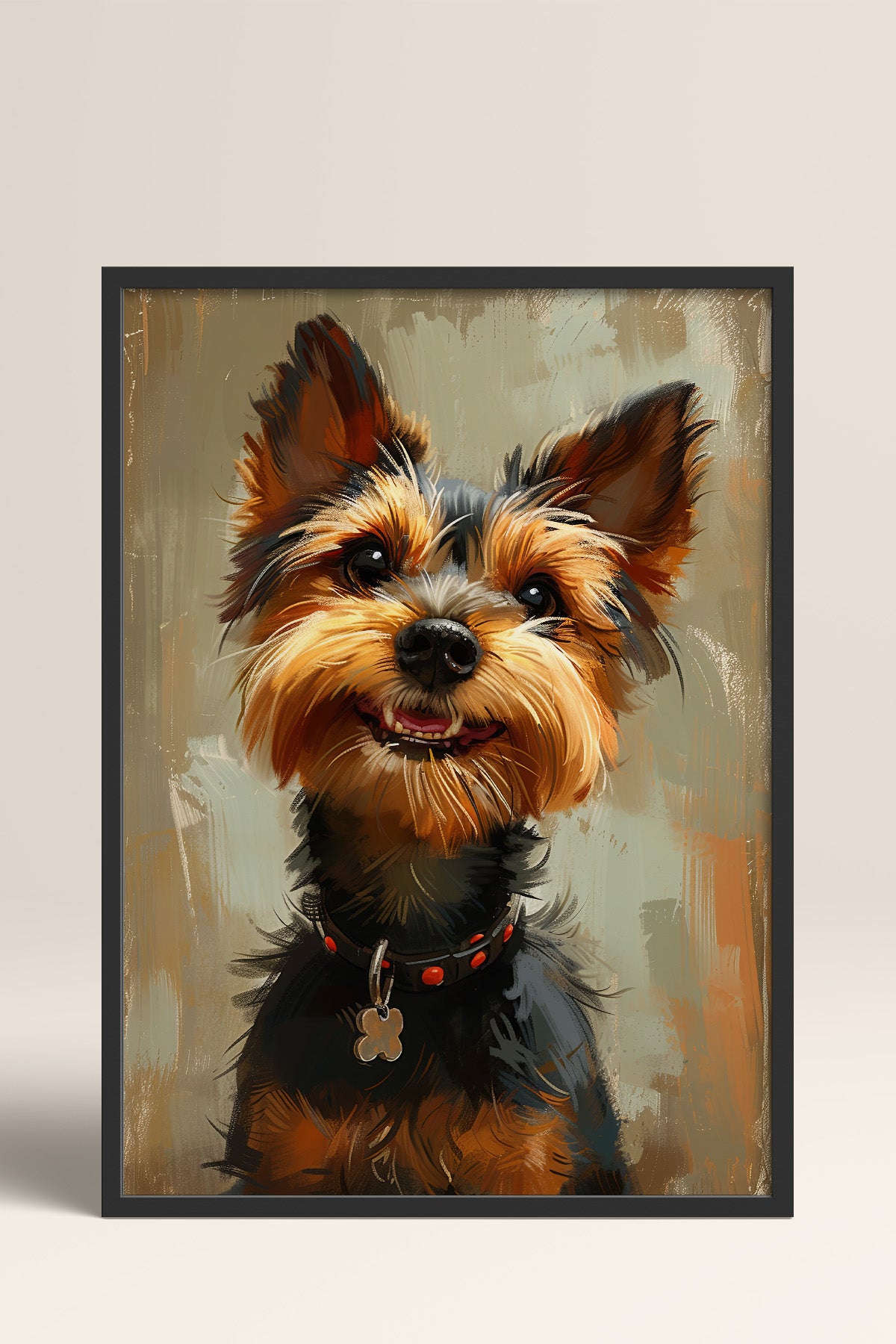 HOMEPACK Minik Köpek Neşesi Tablo  BEK-8567