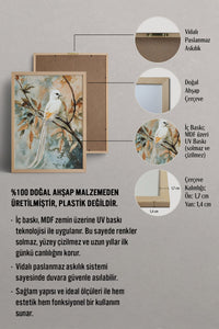 HOMEPACK Pastel Kanatlar Tablo  BEK-8568
