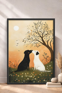 HOMEPACK Sevgi Dolu Patiler Tablo  BEK-8573