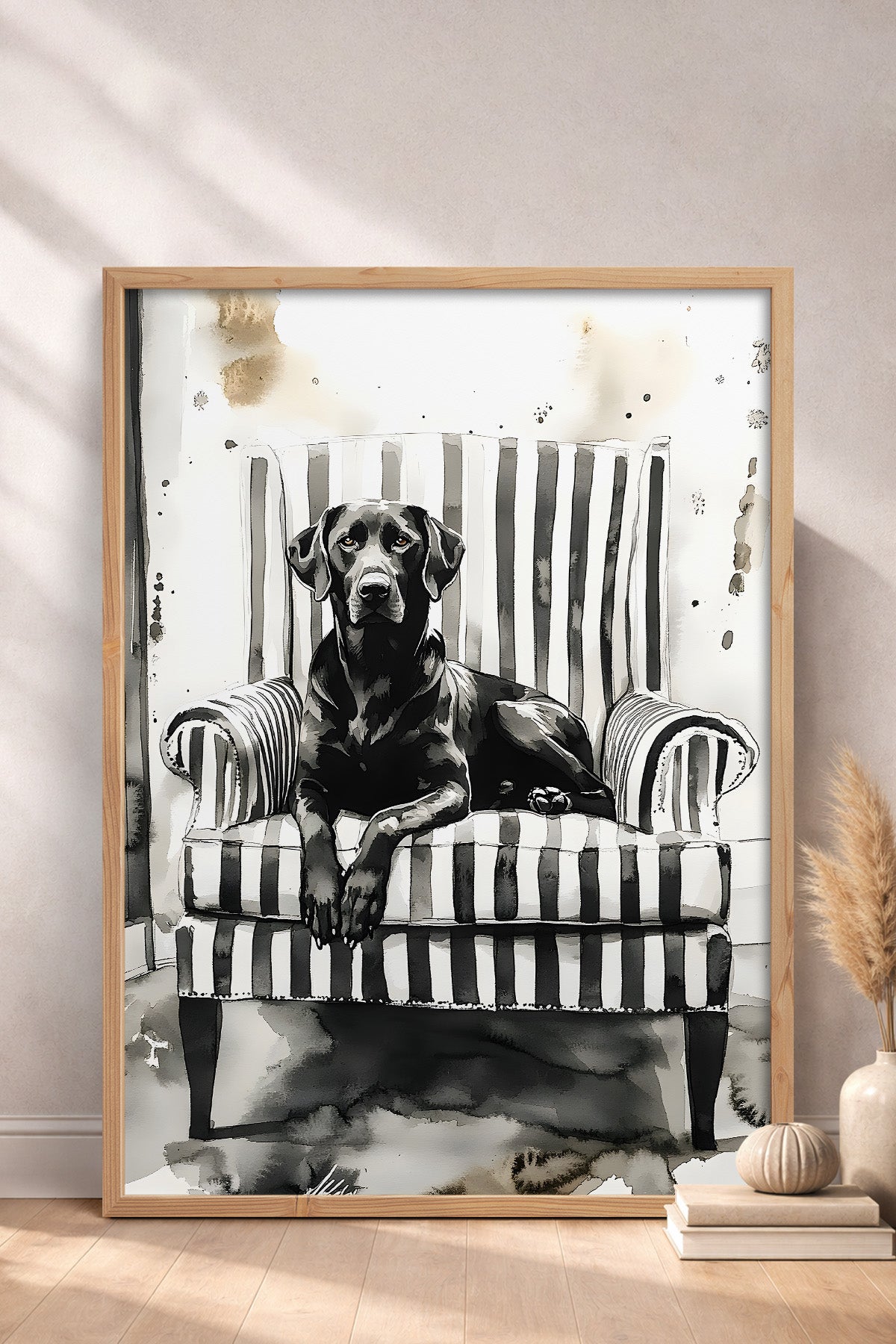HOMEPACK Karizmatik Labrador Köpek Tablo  BEK-8576
