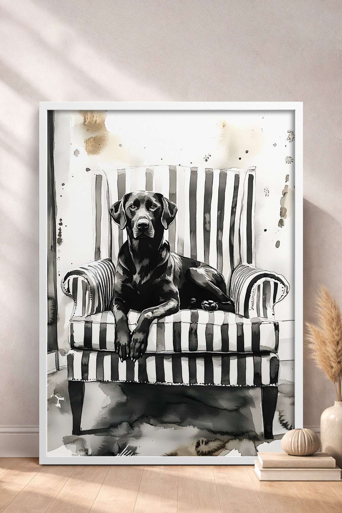 HOMEPACK Karizmatik Labrador Köpek Tablo  BEK-8576