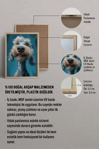 HOMEPACK Kıvırcık Neşe Tablo  BEK-8598