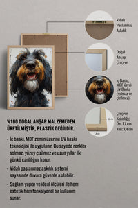 HOMEPACK Gülümseyen Pati Tablo  BEK-8600