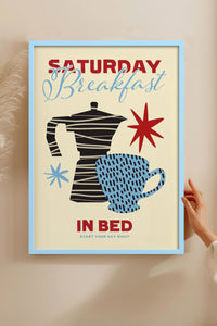 HOMEPACK Ahşap Çerçeveli Tablo Çerçeveli Poster Sanatsal Modern Duvar Dekoru BEK-8006