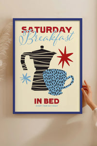 HOMEPACK Ahşap Çerçeveli Tablo Çerçeveli Poster Sanatsal Modern Duvar Dekoru BEK-8006