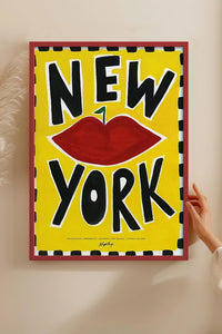 HOMEPACK Ahşap Çerçeveli Tablo Çerçeveli Poster Sanatsal Modern Duvar Dekoru BEK-8007
