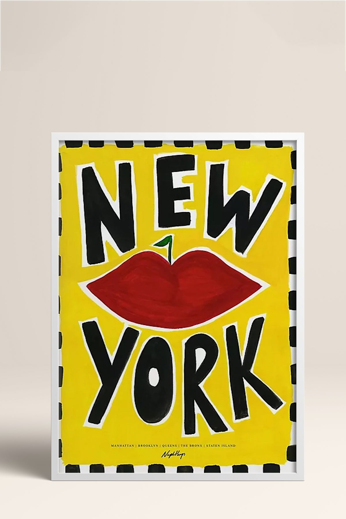 HOMEPACK Ahşap Çerçeveli Tablo Çerçeveli Poster Sanatsal Modern Duvar Dekoru BEK-8007