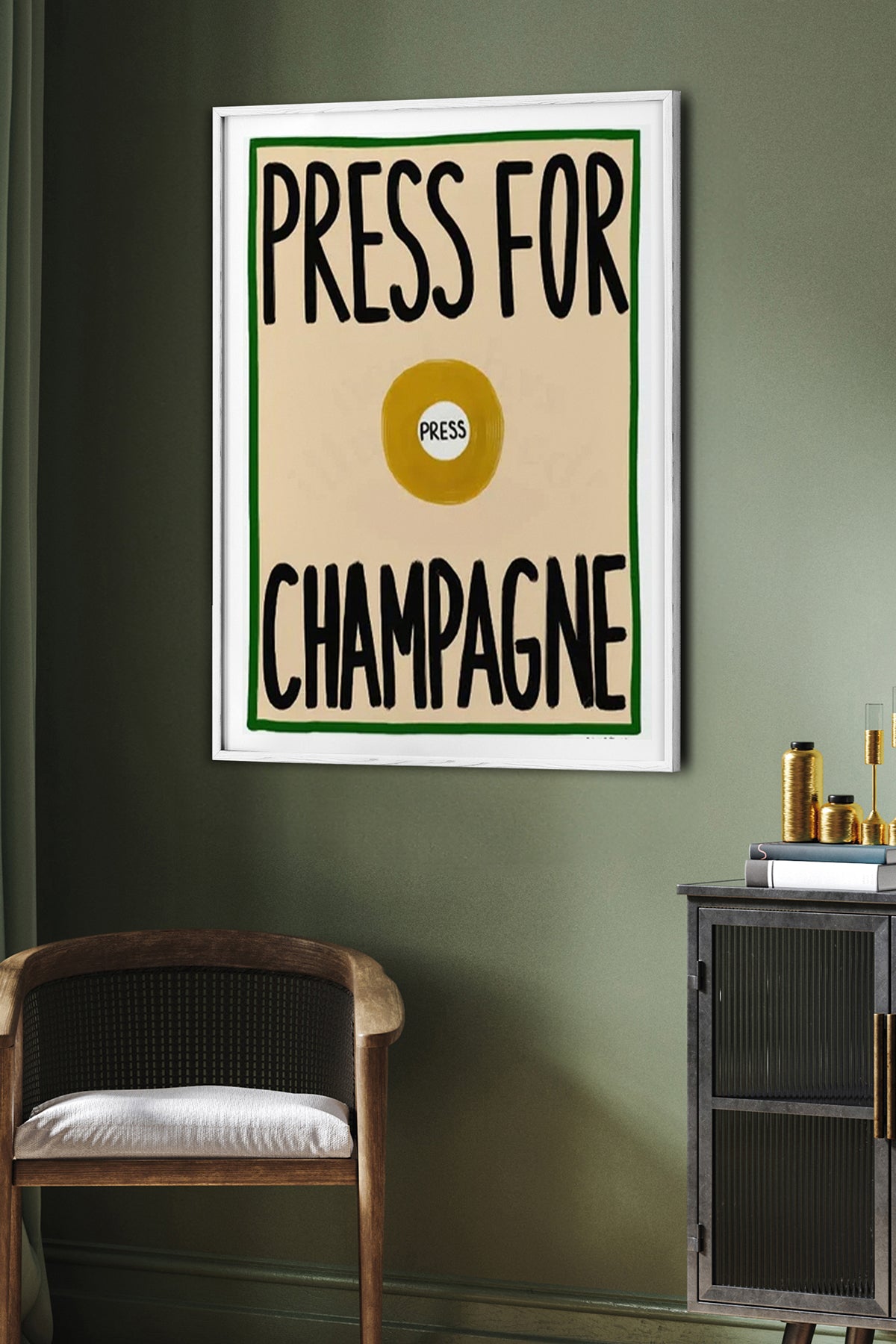 HOMEPACK Ahşap Çerçeveli Tablo Çerçeveli Poster Sanatsal Modern Duvar Dekoru BEK-8009