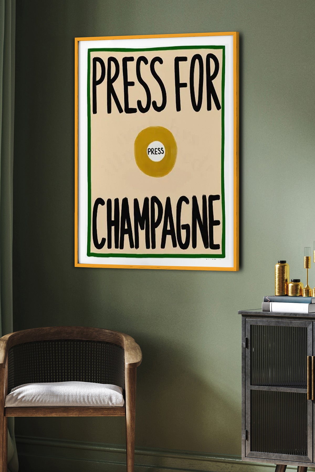 HOMEPACK Ahşap Çerçeveli Tablo Çerçeveli Poster Sanatsal Modern Duvar Dekoru BEK-8009