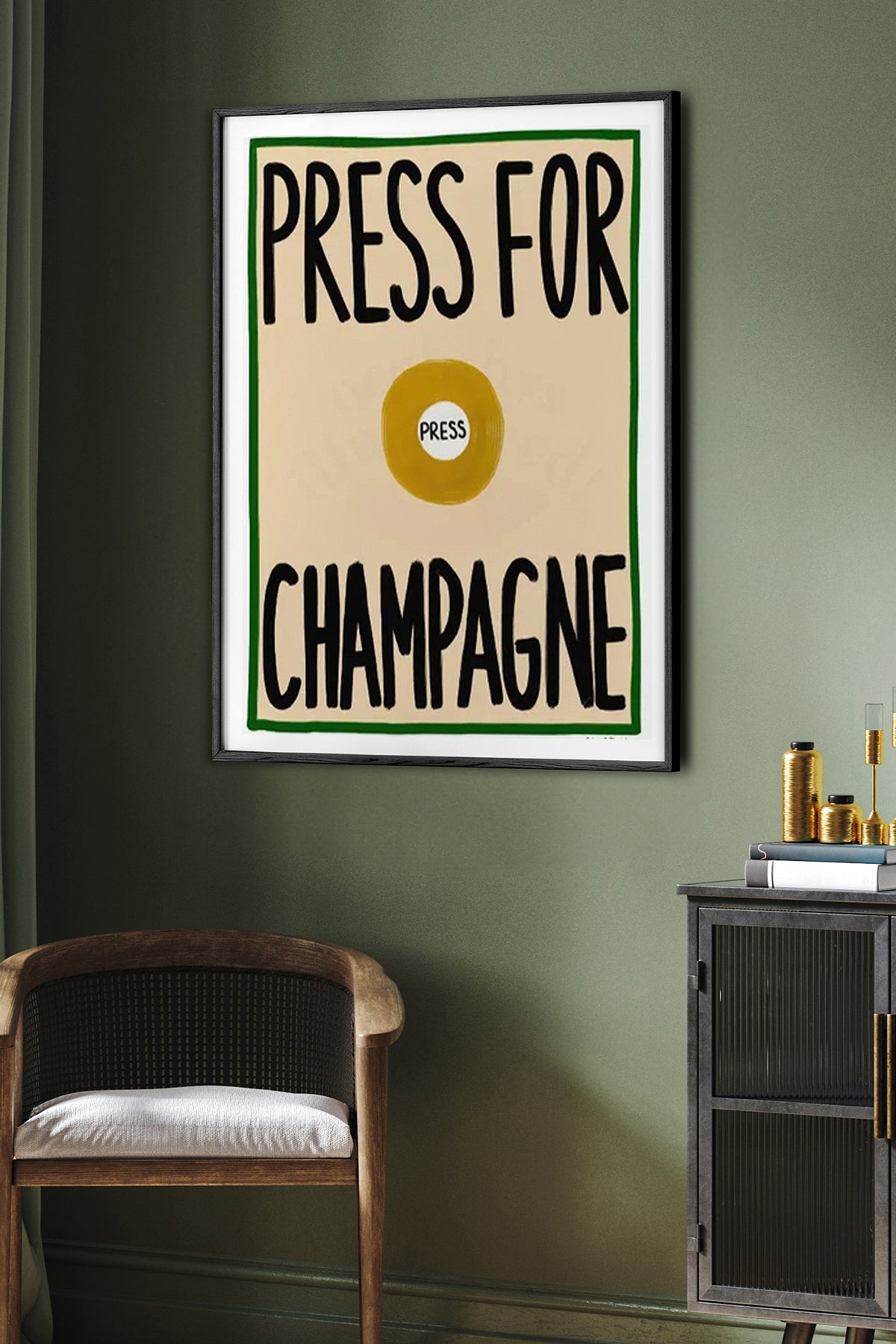 HOMEPACK Ahşap Çerçeveli Tablo Çerçeveli Poster Sanatsal Modern Duvar Dekoru BEK-8009