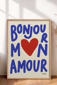 HOMEPACK Ahşap Çerçeveli Tablo Çerçeveli Poster Sanatsal Modern Duvar Dekoru BEK-8011