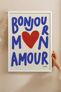 HOMEPACK Ahşap Çerçeveli Tablo Çerçeveli Poster Sanatsal Modern Duvar Dekoru BEK-8011