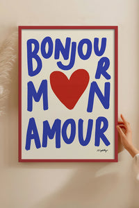 HOMEPACK Ahşap Çerçeveli Tablo Çerçeveli Poster Sanatsal Modern Duvar Dekoru BEK-8011