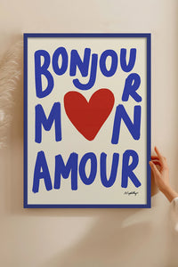 HOMEPACK Ahşap Çerçeveli Tablo Çerçeveli Poster Sanatsal Modern Duvar Dekoru BEK-8011