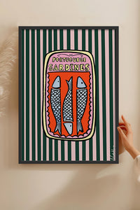 HOMEPACK Ahşap Çerçeveli Tablo Çerçeveli Poster Sanatsal Modern Duvar Dekoru BEK-8014