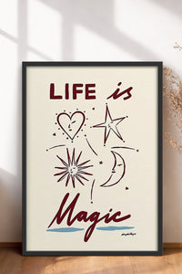 HOMEPACK Ahşap Çerçeveli Tablo Çerçeveli Poster Sanatsal Modern Duvar Dekoru BEK-8015