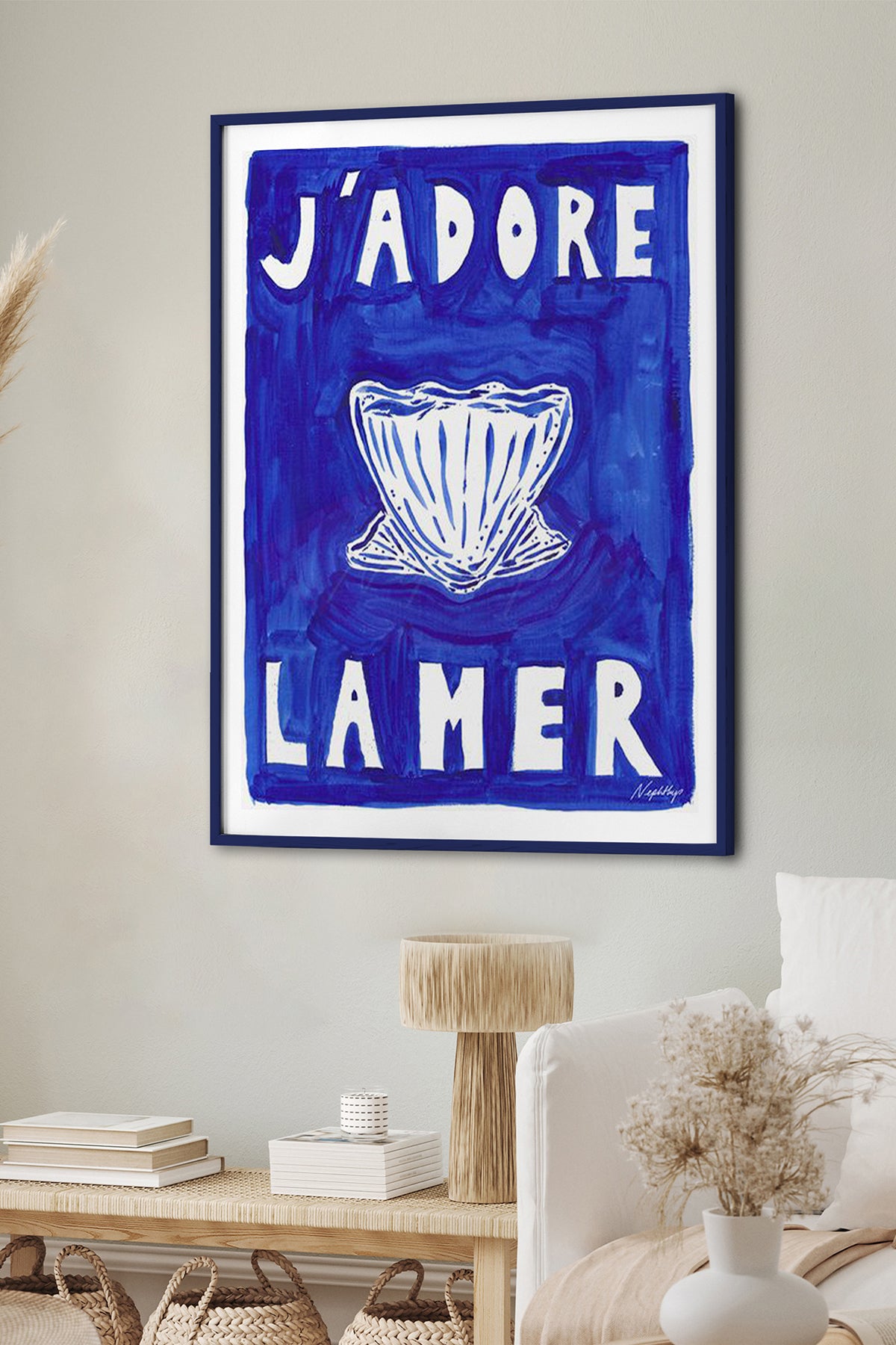 HOMEPACK Ahşap Çerçeveli Tablo Çerçeveli Poster Sanatsal Modern Duvar Dekoru BEK-8016