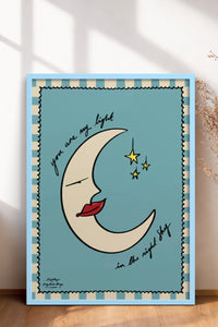 HOMEPACK Ahşap Çerçeveli Tablo Çerçeveli Poster Sanatsal Modern Duvar Dekoru BEK-8017