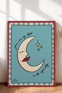 HOMEPACK Ahşap Çerçeveli Tablo Çerçeveli Poster Sanatsal Modern Duvar Dekoru BEK-8017