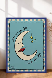HOMEPACK Ahşap Çerçeveli Tablo Çerçeveli Poster Sanatsal Modern Duvar Dekoru BEK-8017