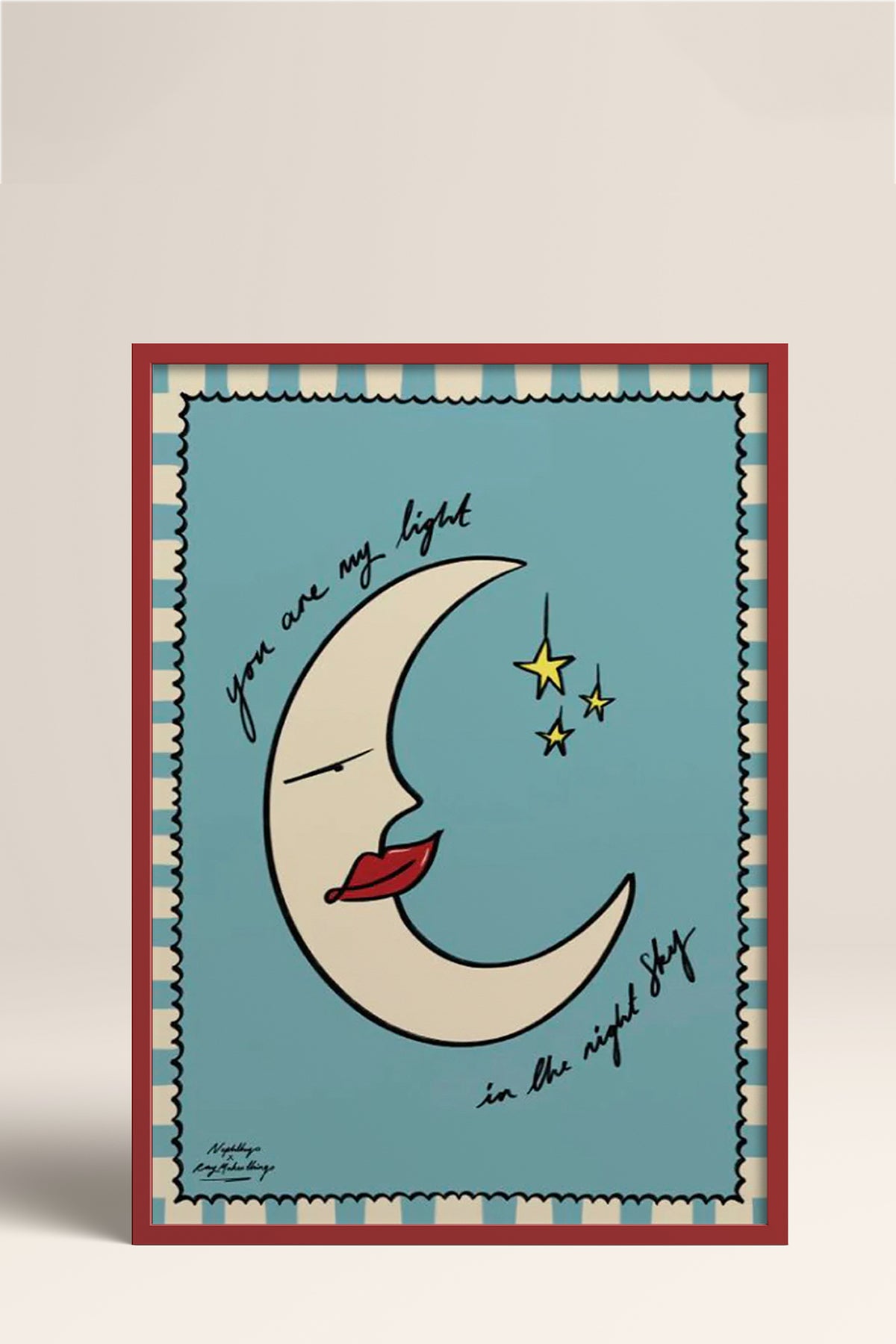 HOMEPACK Ahşap Çerçeveli Tablo Çerçeveli Poster Sanatsal Modern Duvar Dekoru BEK-8017