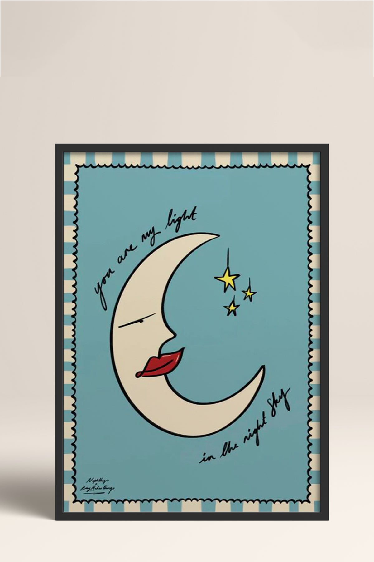 HOMEPACK Ahşap Çerçeveli Tablo Çerçeveli Poster Sanatsal Modern Duvar Dekoru BEK-8017