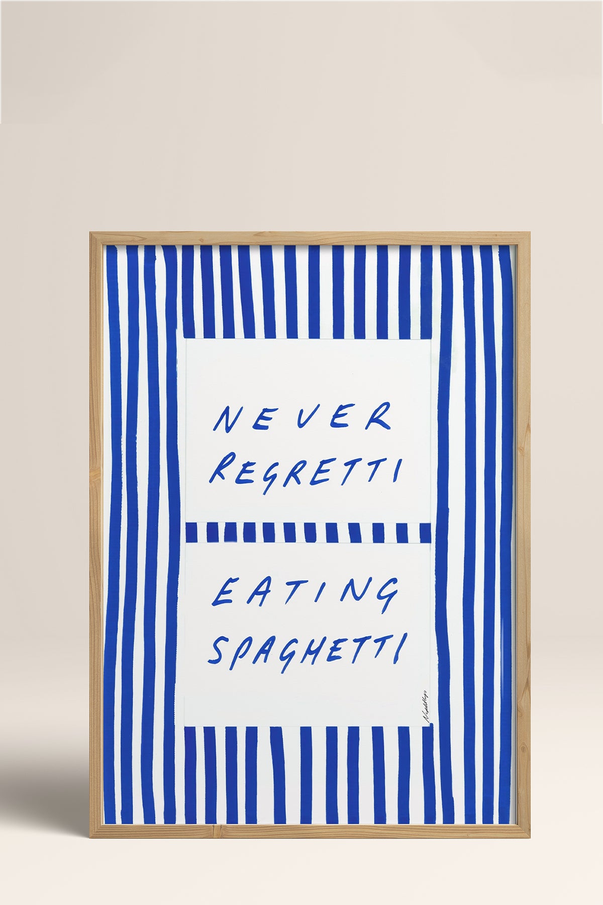 HOMEPACK Ahşap Çerçeveli Tablo Çerçeveli Poster Sanatsal Modern Duvar Dekoru BEK-8018