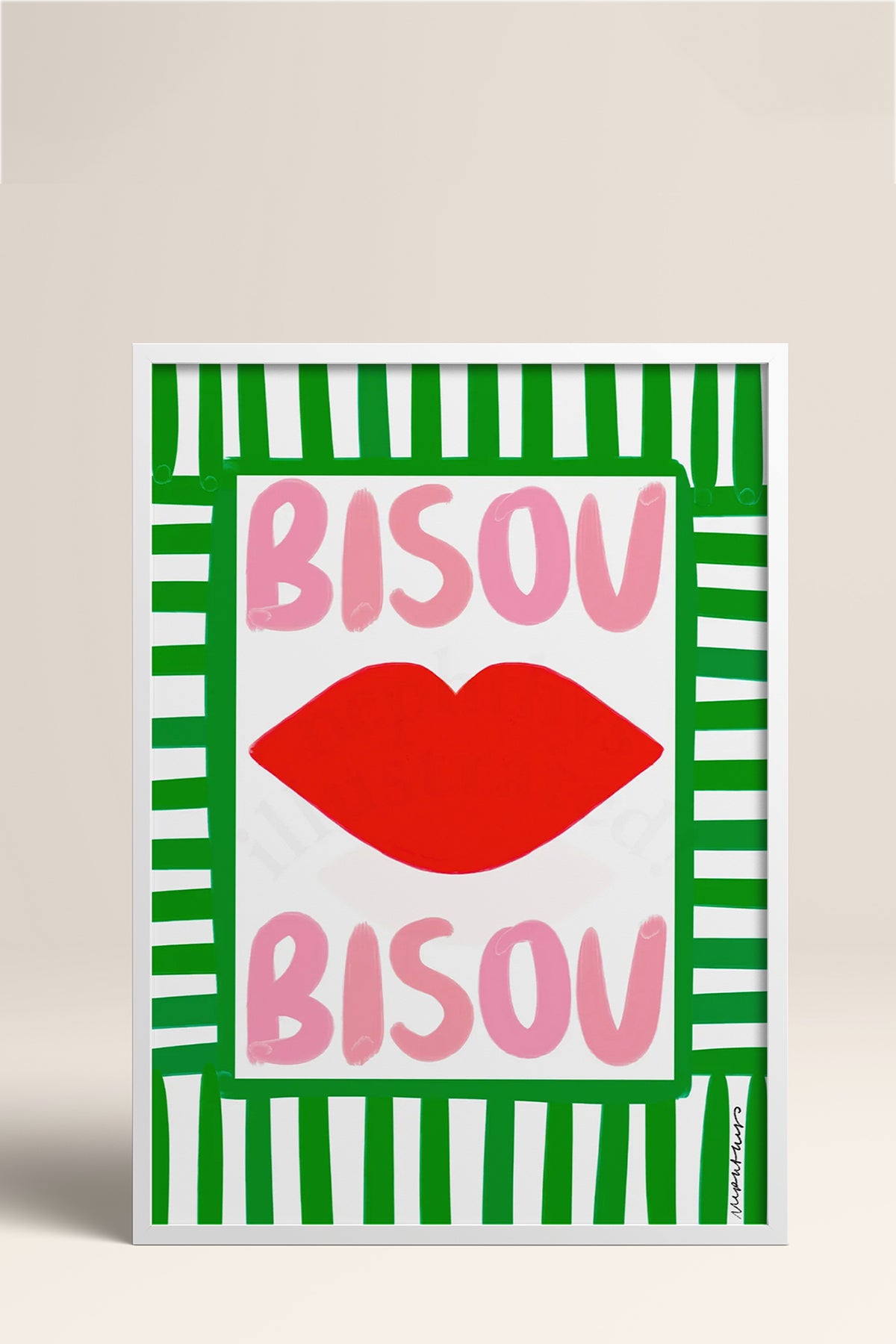 HOMEPACK Ahşap Çerçeveli Tablo Çerçeveli Poster Sanatsal Modern Duvar Dekoru BEK-8019