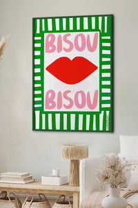 HOMEPACK Ahşap Çerçeveli Tablo Çerçeveli Poster Sanatsal Modern Duvar Dekoru BEK-8019
