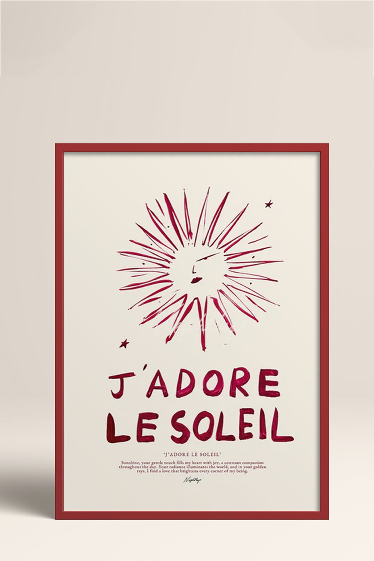 HOMEPACK Ahşap Çerçeveli Tablo Çerçeveli Poster Sanatsal Modern Duvar Dekoru BEK-8022