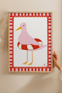 HOMEPACK Ahşap Çerçeveli Tablo Çerçeveli Poster Sanatsal Modern Duvar Dekoru BEK-8023