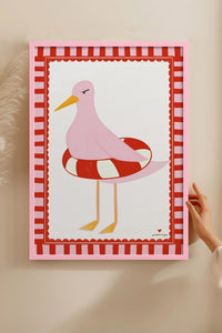 HOMEPACK Ahşap Çerçeveli Tablo Çerçeveli Poster Sanatsal Modern Duvar Dekoru BEK-8023