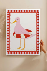 HOMEPACK Ahşap Çerçeveli Tablo Çerçeveli Poster Sanatsal Modern Duvar Dekoru BEK-8023