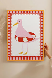 HOMEPACK Ahşap Çerçeveli Tablo Çerçeveli Poster Sanatsal Modern Duvar Dekoru BEK-8023